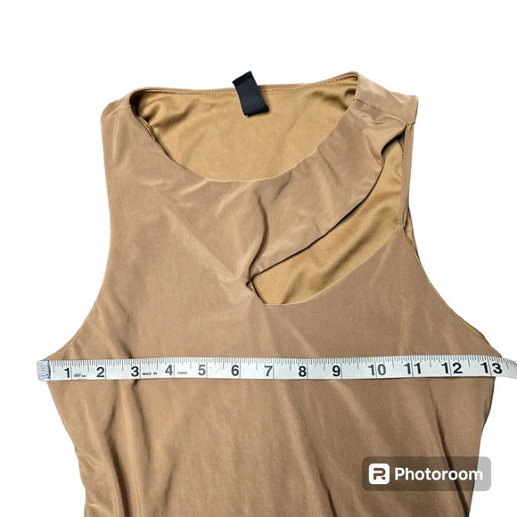 Windsor Tan Cutout Bodysuit - Picture 5 of 6
